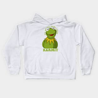 Funny Kermit Quote Kids Hoodie